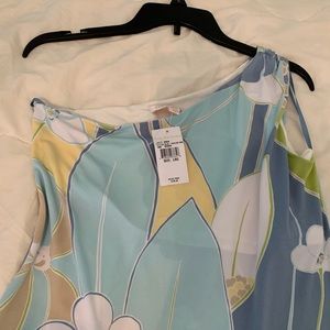 Tori Richard One shoulder dress New With Tags L